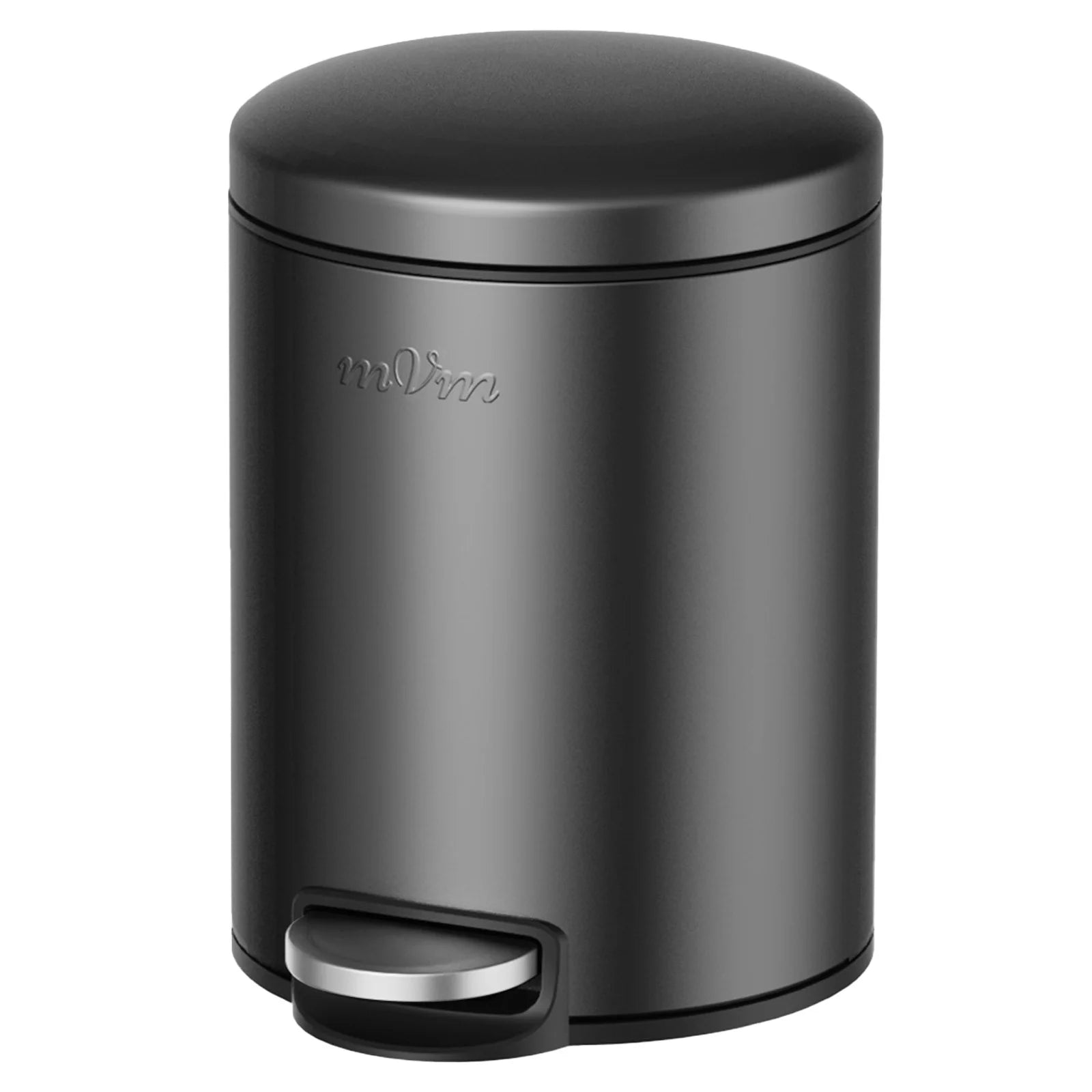 mVm Trash Can Stainless 3/5/12/20/30L Kitchen Step Trash Bin round trash can Stainless lid